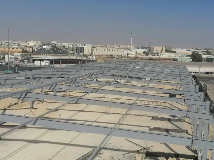 تركيب هناجر حداد   